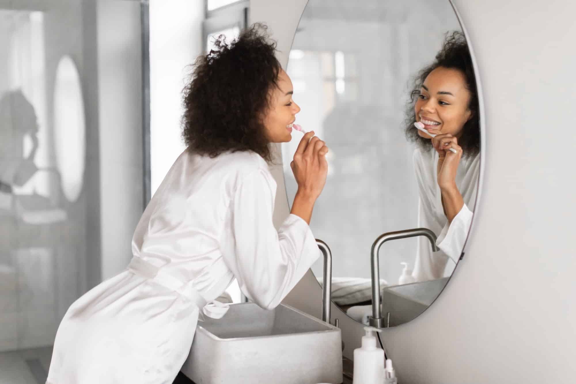 can you get receding gums from brushing too hard